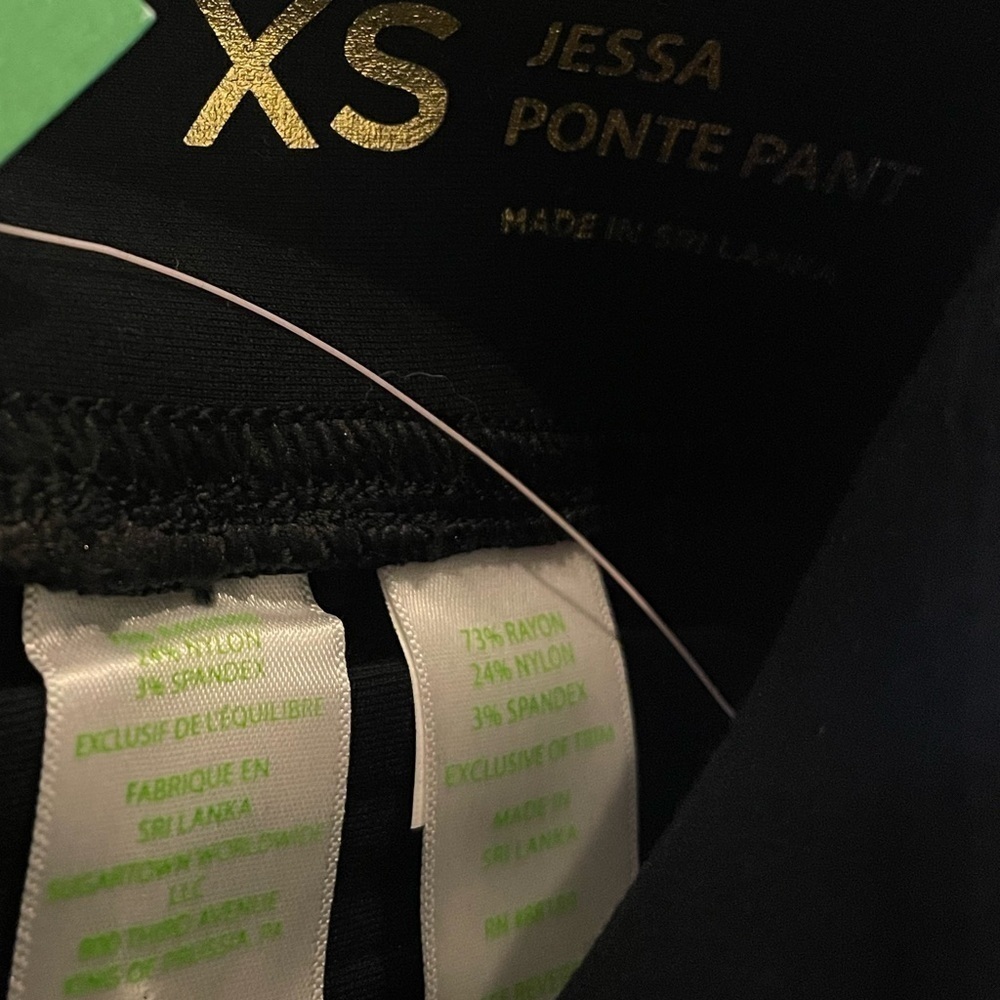 Lilly Pulitzer Jessa Ponte Pants NWT Black Size XS - Picture 8 of 11